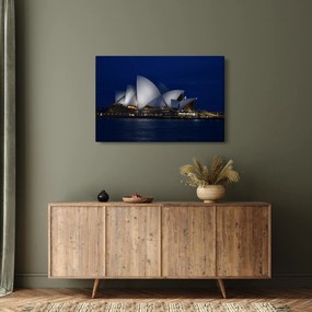 Sydney éjszakai kép (90x60 cm)