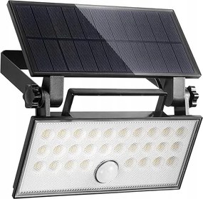 Led Napelemes Lámpa Kültéri Mozgásérzékelővel 2600MAH 5000K