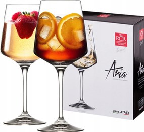 Fehérboros poharak, vörösboros poharak Rcr Aria 460ml 2db