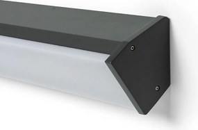 RENDL SANTOS 90 nástěnná antracitová 230V LED 50W IP65 3000K