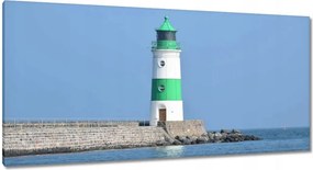 Vászonkép 115x55 Világítótorony Tenger