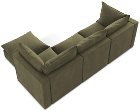 Khaki sarokkanapé (jobb oldali-heverő résszel) Manao – Makamii