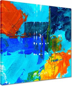 Vászonkép 40x40 Absztrakt Legyek