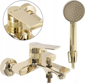 Kádtöltő Csaptelep Falra szerelhető Arany Rea Viral Gold Fülhallgatóval