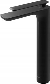 Álló mosdó csaptelep Kohlman Experience Black fekete QB170EB