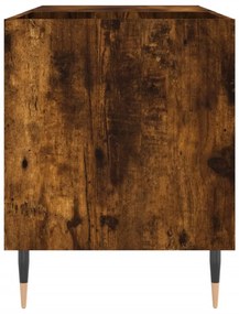 füstös tölgy színű szerelt fa hanglemezszekrény 85x38x48 cm