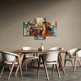 Kép - Hangszerek (90x60 cm)