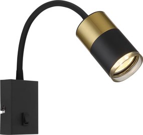 Fali Lámpa Fekete Matt BRISBON GLOBO-57850W