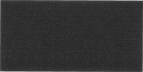 vidaXL Fali Fejtámla 12 pcs Fekete 60 x 30 cm szövet