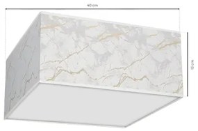 Mennyezeti lámpa SENSO 2xE27/60W/230V fehér