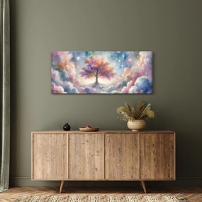 Kép – Életfa a felhőkben (120x50 cm)