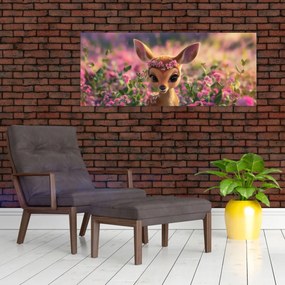 Kép - Aranyos őzike (120x50 cm)