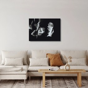 Kép - Tükörbe nézve (üvegen) (70x50 cm)