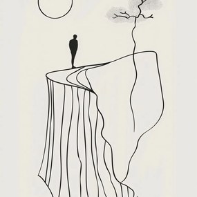 Poszter 90x90cm Magány és magasztosság