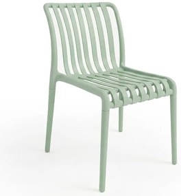 Műanyag szék TREGO, zöld