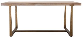 Natúr színű étkezőasztal 180x90 cm Ankara – Mauro Ferretti