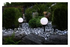 Globus napelemes LED lámpa, ⌀ 20 cm - Star Trading