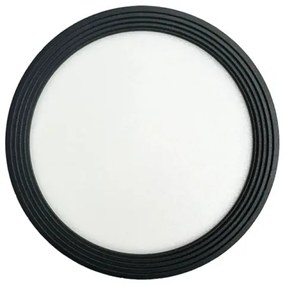 LED Spotlámpa LED/14W/230V 4000K átm. 12 cm fekete