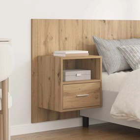 Fejtámla Szekrénnyel fiókkal 3 pcs Artisan tölgy Faanyag