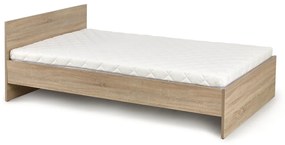 Lima ágy, 90 cm sonoma
