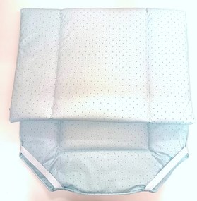 Mintás és fehér bélelt lepedő 133 X 58 cm