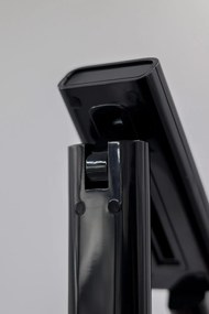 KAJA K-BL1066 CZARNY KIKI Ezüst Színű Asztali Lámpa 8W LED 700Lm 3000-6000K IP20