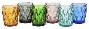 Diamante 6 db-os pohárszett, 270 ml - Brandani