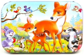 Fából készült Puzzle - Bambi 60db