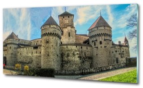 Üvegkép falra Castle svájcban osh-83128126