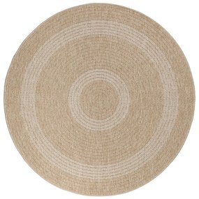 Bézs kerek kültéri szőnyeg ø 160 cm Comilla – Ayyildiz Carpets