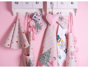 Pastel Nutcracker gyerek kötény 48x56cm,100% pamut