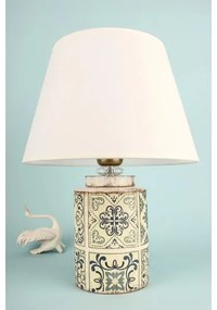 Asztali lámpa RAMZES 1xE27/40W/230V fehér