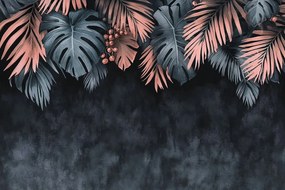 Fotótapéta Flizelina Természet Növényzet Levelek Monster Pálma 416x290 ragasztó