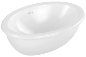 Villeroy & Boch 4A530001 - Aláépíthető mosdó LOOP&FRIENDS 43x29 cm kerámia/fehér