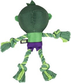 Bosszúállók Hulk sípoló kötél kutyajáték 26 cm