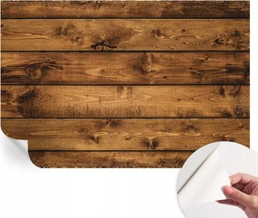 Fotótapéta Fali tapéta Hálószobába és Nappaliba Fa deszkák 104x70 cm