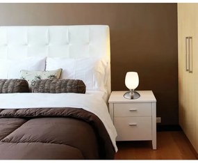 Globo 24007N - Asztal érintős lámpa KUWAITA 1xE14/25W/230V króm