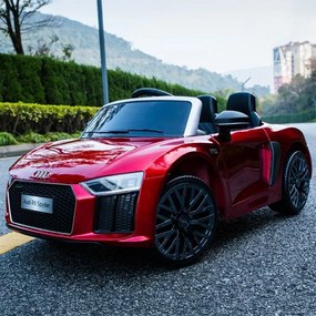 Baby Mix Audi R8 Spyder Maxi gyerek elektromos autó, piros