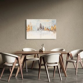 Kép - Akvarell erdő (90x60 cm)