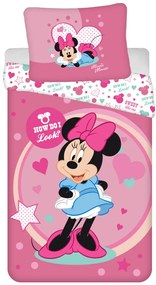 Disney Minnie Look ágyneműhuzat 140×200cm, 70×90 cm microfibre