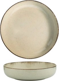 Tányérkészlet porcelán, fahéj, 24 darabos