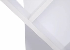 Könyvespolc, fehér, BAKI NEW TYP 2