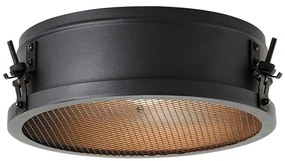 Brilliant - Mennyezeti lámpa ZOIS 1xE27/60W/230V Ø 30 cm fekete