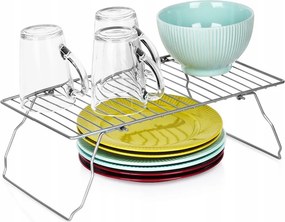 Konyhai polc Fém asztallap Könyvespolc Szekrény Összecsukható állvány rendszerező