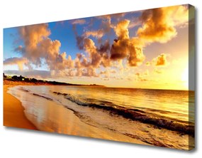Vászonkép falra Ocean Beach Landscape 140x70 cm