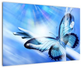 Kép - Pillangó, a remény szimbóluma (90x60 cm)