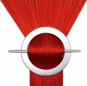 Függöny Spagetti Spagetti Függöny 100x200 piros