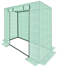 Mini fóliás üvegház erkélyre (1,7 × 2 × 0,8 m) - Malatec