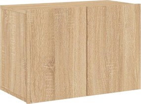 vidaXL sonoma tölgy színű falra szerelhető TV-szekrény 60 x 30 x 41 cm