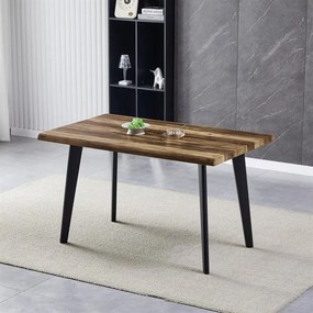 Étkezőasztal 130×80 cm, MDF, Old Wood. HT-F4413 OLW